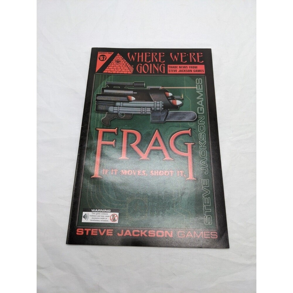 Where We're Going Steve Jackson Games Magazine Summer 2001 #67